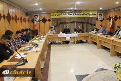 نشست توجیهی هفته مشاغل با دانش آموزان دبیرستان های شاهد و سعدی خرم آباد