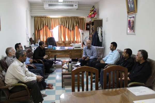 جلسه توجیحی نیروهای خدماتی پردیس علامه طباطبایی