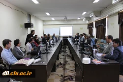 جلسه نشست و هم اندیشی گروههای آموزشی و اساتید