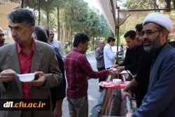 پذیرایی موکب هیئت قمر بنی هاشم (ع) پردیس علامه طباطبایی لرستان