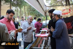 پذیرایی موکب هیئت قمر بنی هاشم (ع) پردیس علامه طباطبایی لرستان