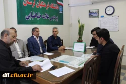 دومین جلسه شورای صنفی رفاهی پردیس علامه طباطبایی لرستان