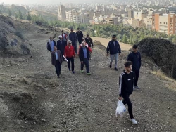 همایش کوهپیمایی کارکنان ودانشجویان پردیس علامه طباطبایی لرستان
