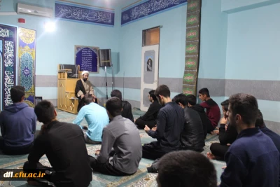 گزارش تصویری از برگزاری مراسم عزاداری هیات قمر بنی هاشم (ع) به مناسبت شهادت پیامبر اکرم(ص) امام حسن مجتبی (ع) و امام رضا (ع) به مدت چهارشب با سخنرانی حجت الاسلام تیموری در نمازخانه پردیس علامه طباطبایی لرستان