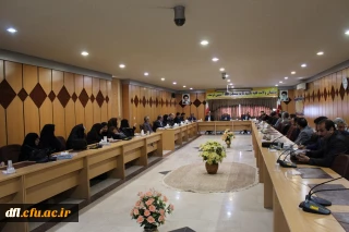 جلسه هم اندیشی اساتید کارورزی مدیران مدارس کارورز با مسئولین دانشگاه فرهنگیان و آموزش و پرورش