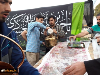 برپایی ایستگاه صلواتی در روز شهادت امام حسن عسگری (ع)