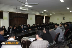 نشست صمیمی دانشجویان پردیس علامه طباطبایی لرستان با دکتر محمدی معاونت محترم فرهنگی اجتماعی دانشگاه فرهنگیان کشور 