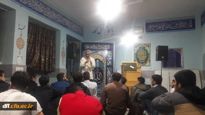 برگزاری نشست علمی با حضور دانشجویان 