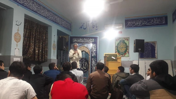 برگزاری نشست علمی با حضور دانشجویان 