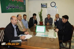 جلسه اعضای شورای صنفی با معاونت توسعه منابع و امور دانشجویی