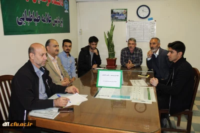 جلسه اعضای شورای صنفی با معاونت توسعه منابع و امور دانشجویی