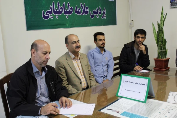 جلسه اعضای شورای صنفی با معاونت توسعه منابع و امور دانشجویی