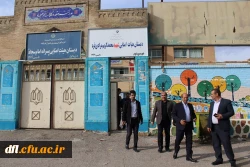بازدید سرپرست مدیریت امور پردیس های استان لرستان از مدارس طرح کارورزی