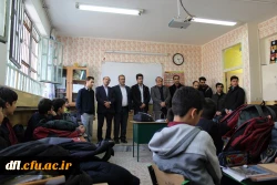 بازدید سرپرست مدیریت امور پردیس های استان لرستان از مدارس طرح کارورزی