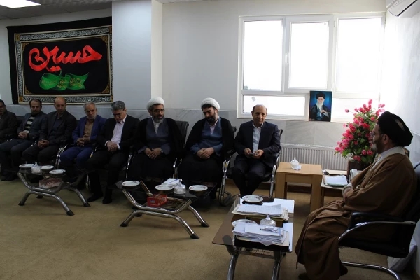 دیدار کارکنان و اساتید دانشگاه فرهنگیان لرستان با نماینده ولی فقیه در لرستان و امام جمعه خرم آباد