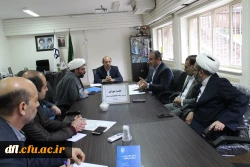 جلسه شورای پردیس علامه طباطبایی لرستان