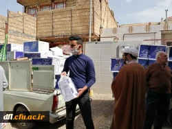 توزیع 313 بسته (غذایی،فرهنگی،بهداشتی)در بین 10 شهرستان لرستان