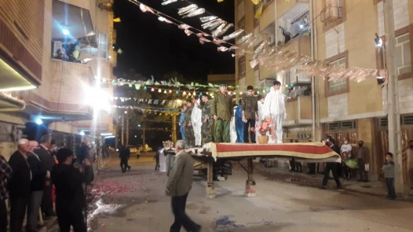 جشن خیابانی در محله ساختمانی کاج و پخش زنده در صدا و سیمای استان لرستان با همکاری گروه جهادی پیامبر اعظم پردیس علامه طباطبایی لرستان