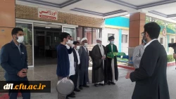 حضور در بیمارستان تامین اجتماعی خرم آباد و عیادت با بیماران و پخش نذورات حرم حضرت معصومه (س) توسط گروه جهادی پیامبر اعظم پردیس علامه طباطبایی لرستان با حضور امام جمعه خرم آباد