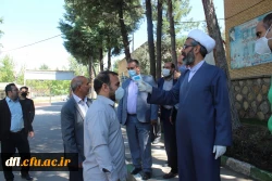 تب سنجی کارکنان پردیس علامه طباطبایی لرستان در محل کار