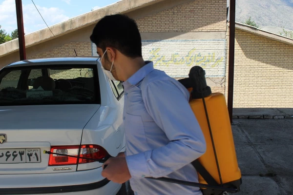 تب سنجی کارکنان پردیس علامه طباطبایی لرستان در محل کار