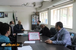 جلسه تولید و محتوای آموزشی و کارورزی توسط قرارگاه جهادی پیامبر اعظم(ص)