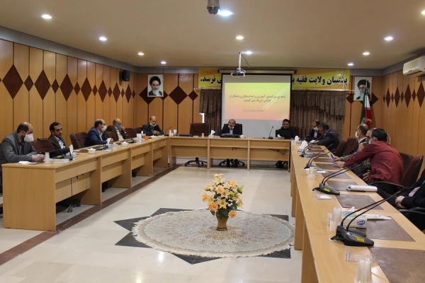 مراسم تجلیل از استادان نمونه دانشگاه فرهنگیان لرستان به مناسبت دهه ی سرآمدی آموزش