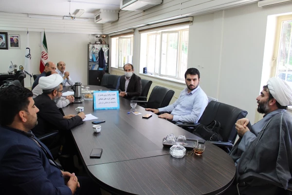 جلسه برنامه ریزی شورای پردیس علامه طباطبایی جهت تقدیر از دانشجویان و کارکنان جهادی دانشگاه فرهنگیان لرستان