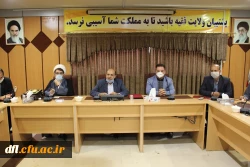 مراسم تودیع و معارفه سرپرست جدید پردیس علامه طباطبایی لرستان