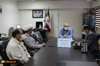 جلسه هم اندیشی معاونت فرهنگی با سرپرست پردیس علامه طباطبایی لرستان