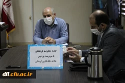 جلسه هم اندیشی معاونت فرهنگی با سرپرست پردیس علامه طباطبایی لرستان