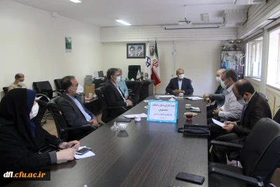 جلسه کارگروه نقل و انتقال  دانشجویان دانشگاه فرهنگیان لرستان