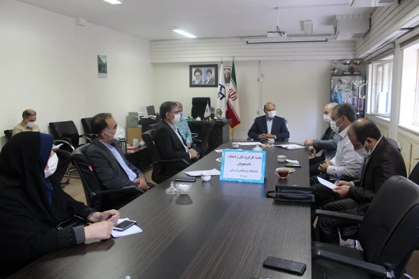 جلسه کارگروه نقل و انتقال  دانشجویان دانشگاه فرهنگیان لرستان