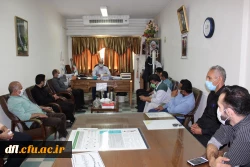 جلسه توجیهی نیروهای خدماتی و شرکتی پردیس علامه طباطبایی