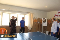 برگزاری مسابقات ورزشی دارت و تنیس رو میز ویژه کارکنان پردیس علامه طباطبایی لرستان