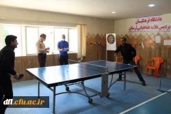 برگزاری مسابقات ورزشی دارت و تنیس رو میز ویژه کارکنان پردیس علامه طباطبایی لرستان