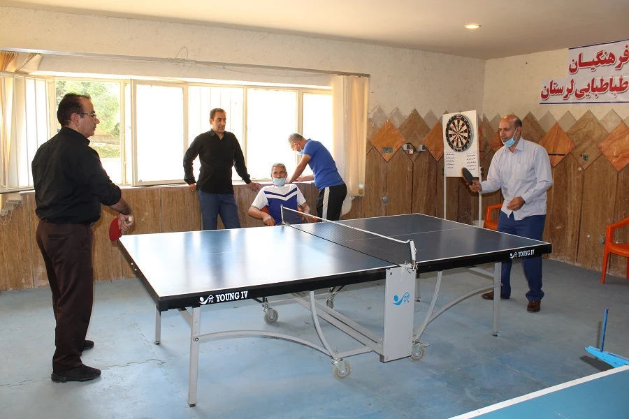 برگزاری مسابقات ورزشی دارت و تنیس رو میز ویژه کارکنان پردیس علامه طباطبایی لرستان