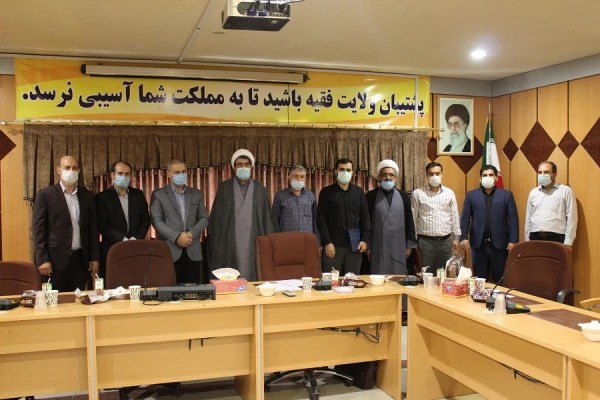 مراسم معرفی مسئول جدید بسیج دانشجویی پردیس علامه طباطبایی لرستان