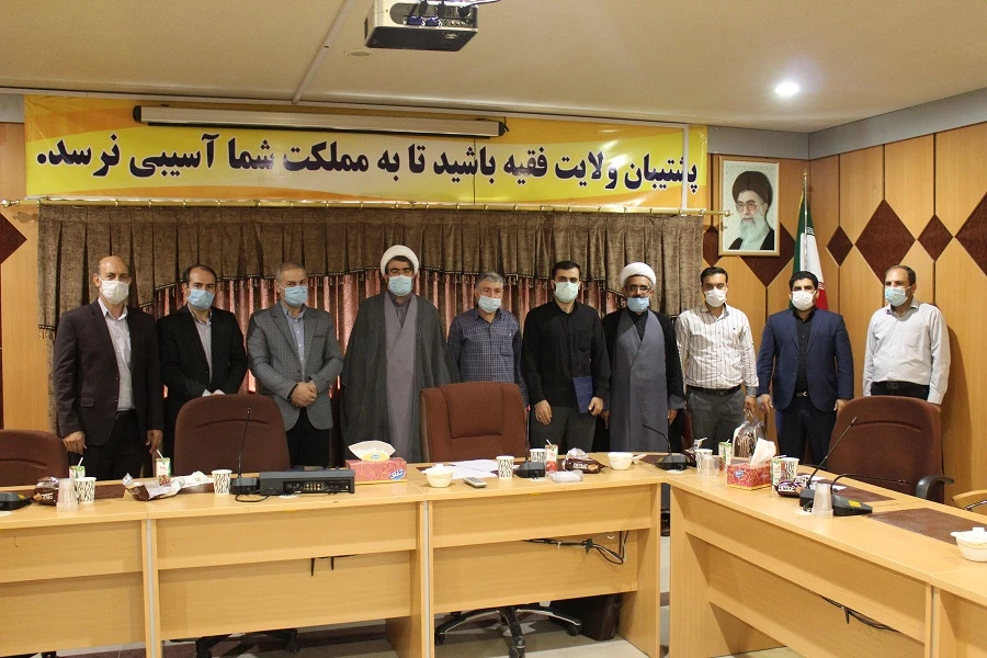 مراسم معرفی مسئول جدید بسیج دانشجویی پردیس علامه طباطبایی لرستان