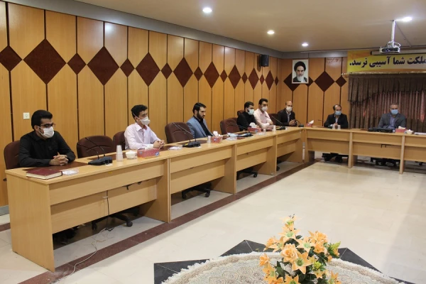 مراسم معرفی مسئول جدید بسیج دانشجویی پردیس علامه طباطبایی لرستان