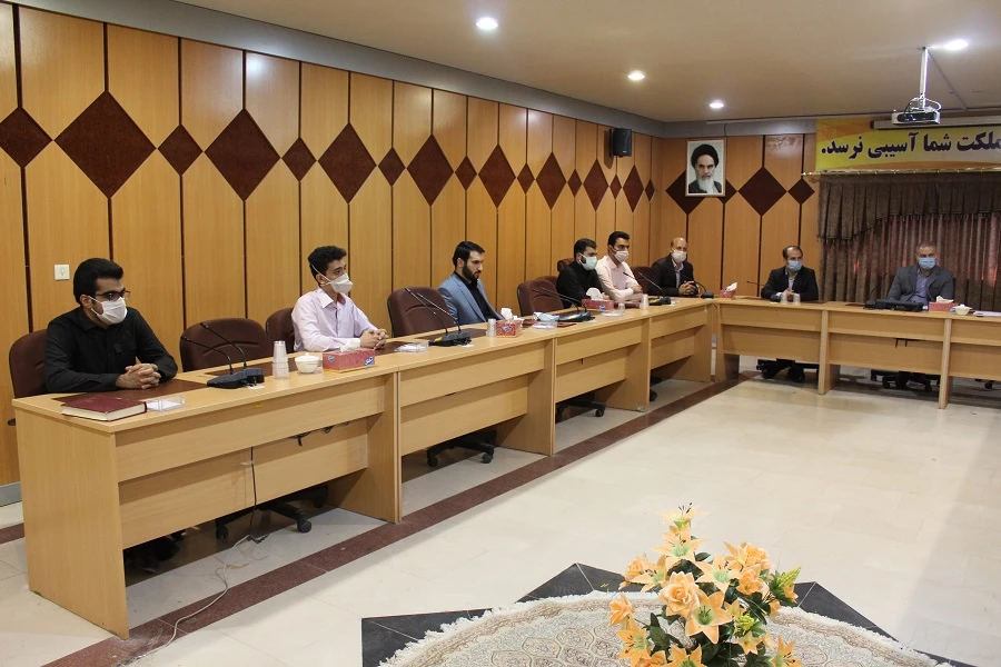 مراسم معرفی مسئول جدید بسیج دانشجویی پردیس علامه طباطبایی لرستان