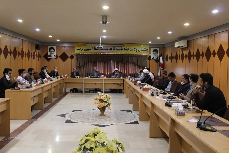 مراسم معرفی مسئول جدید بسیج دانشجویی پردیس علامه طباطبایی لرستان