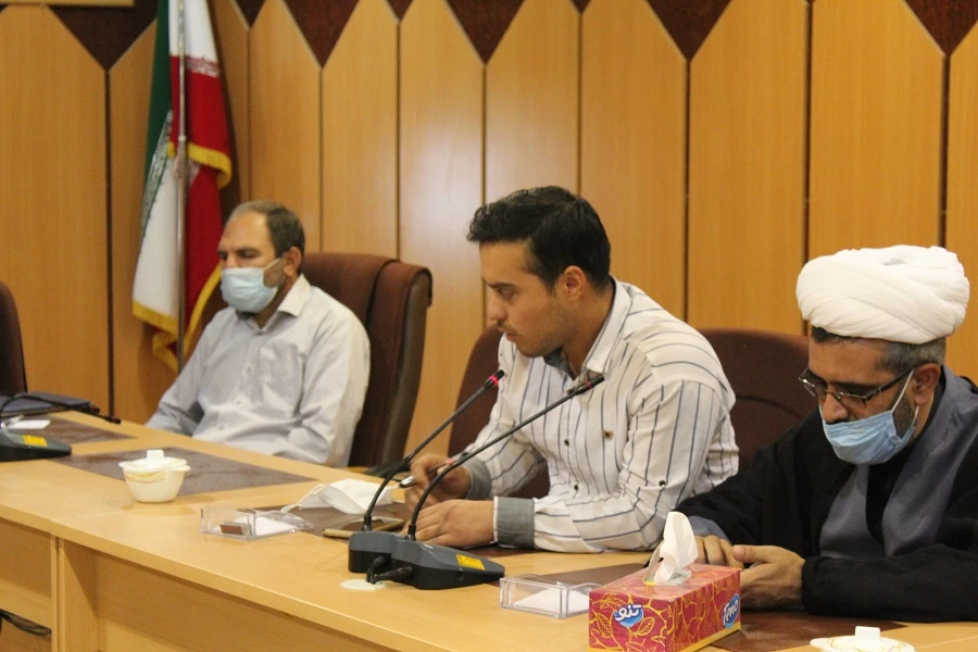 مراسم معرفی مسئول جدید بسیج دانشجویی پردیس علامه طباطبایی لرستان