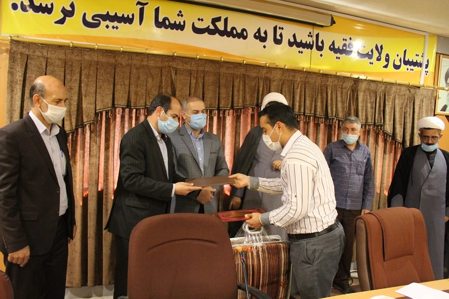 مراسم معرفی مسئول جدید بسیج دانشجویی پردیس علامه طباطبایی لرستان