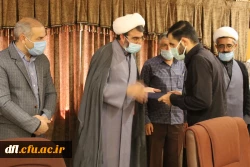 مراسم معرفی مسئول جدید بسیج دانشجویی پردیس علامه طباطبایی لرستان