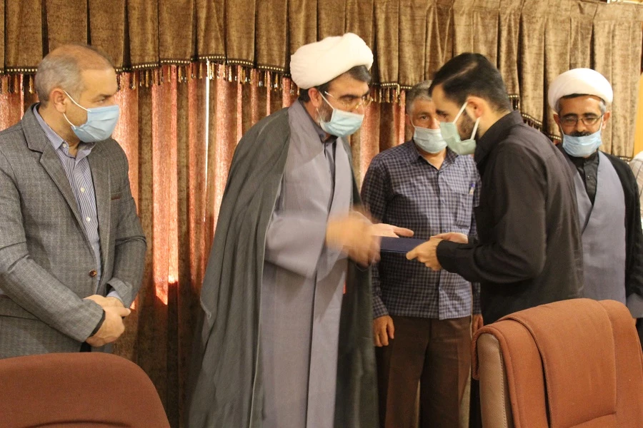 مراسم معرفی مسئول جدید بسیج دانشجویی پردیس علامه طباطبایی لرستان