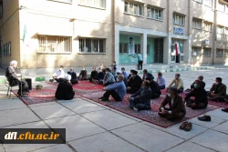 برگزاری مراسم زیارت عاشورا به مناسبت هفته دفاع مقدس