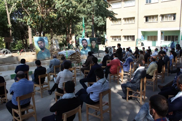 مراسم گرامی داشت هفته دفاع مقدس و آغاز سال تحصیلی