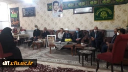 دیدار مسئولین دانشگاه فرهنگیان پردیس علامه طباطبایی لرستان با خانواده شهید گرانقدر سید نورخدا موسوی