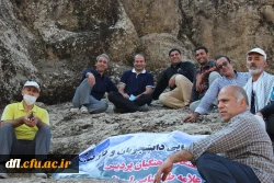 برنامه کوهپیمایی کارکنان پردیس علامه طباطبایی به مناسبت هفته دفاع مقدس